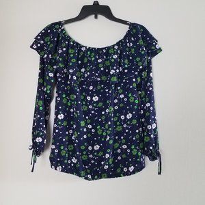 Michael Kors Women's Floral Top Size M